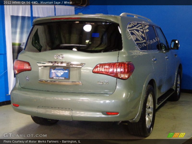 Mountain Sage / Wheat 2012 Infiniti QX 56 4WD