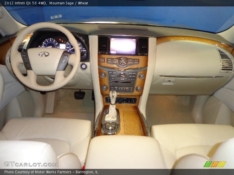 Mountain Sage / Wheat 2012 Infiniti QX 56 4WD