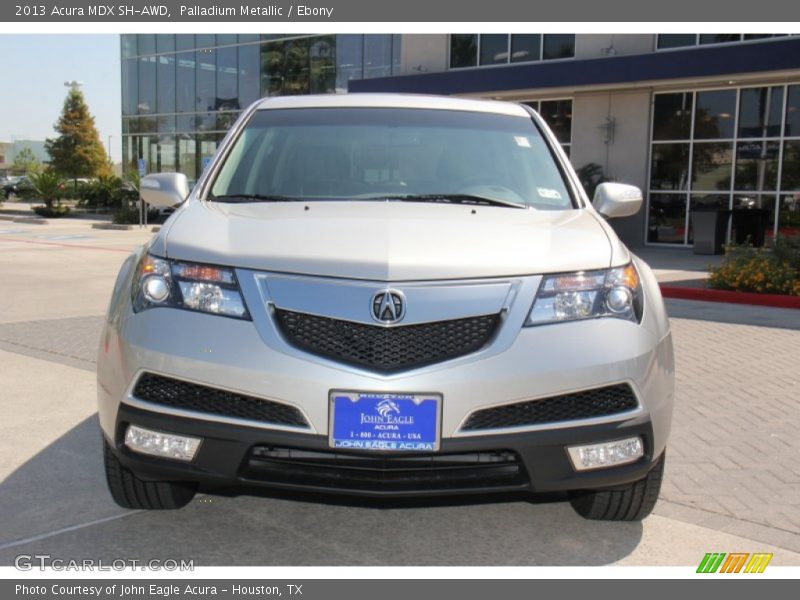 Palladium Metallic / Ebony 2013 Acura MDX SH-AWD