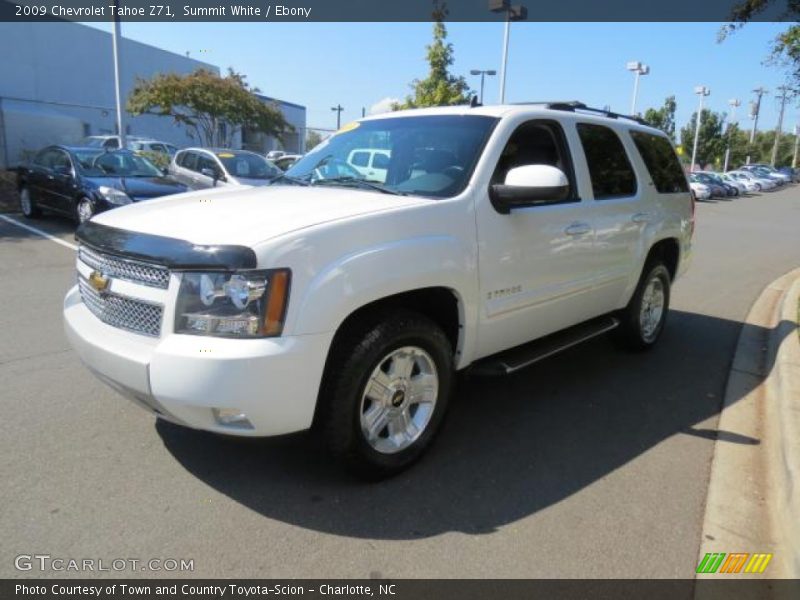Summit White / Ebony 2009 Chevrolet Tahoe Z71