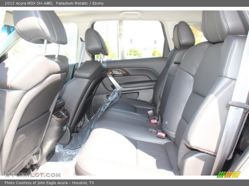 Rear Seat of 2013 MDX SH-AWD