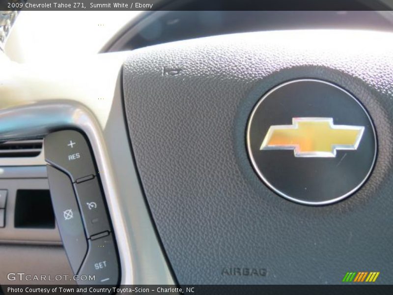 Summit White / Ebony 2009 Chevrolet Tahoe Z71
