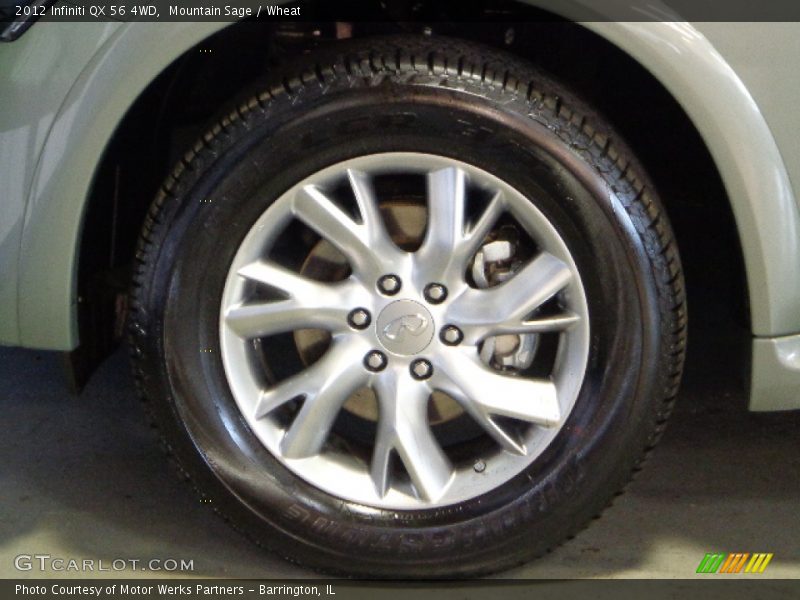 Mountain Sage / Wheat 2012 Infiniti QX 56 4WD