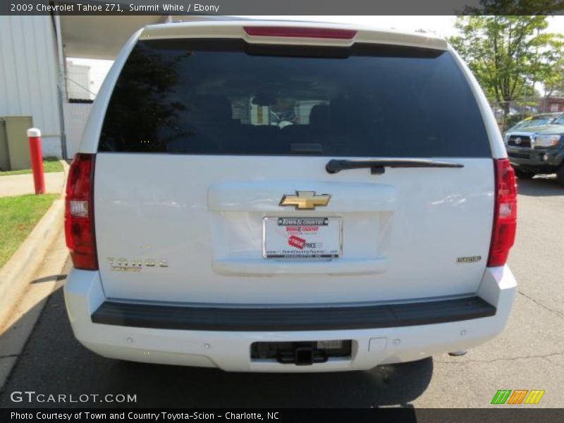 Summit White / Ebony 2009 Chevrolet Tahoe Z71