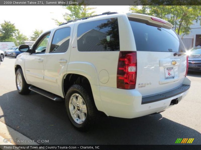 Summit White / Ebony 2009 Chevrolet Tahoe Z71