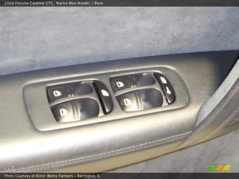 Marine Blue Metallic / Black 2009 Porsche Cayenne GTS