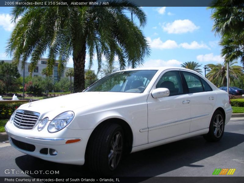 Alabaster White / Ash 2006 Mercedes-Benz E 350 Sedan