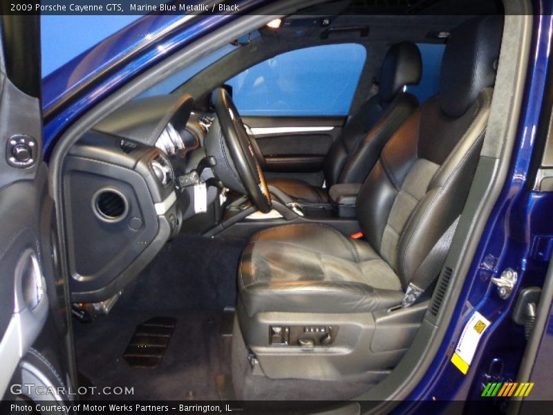 Marine Blue Metallic / Black 2009 Porsche Cayenne GTS