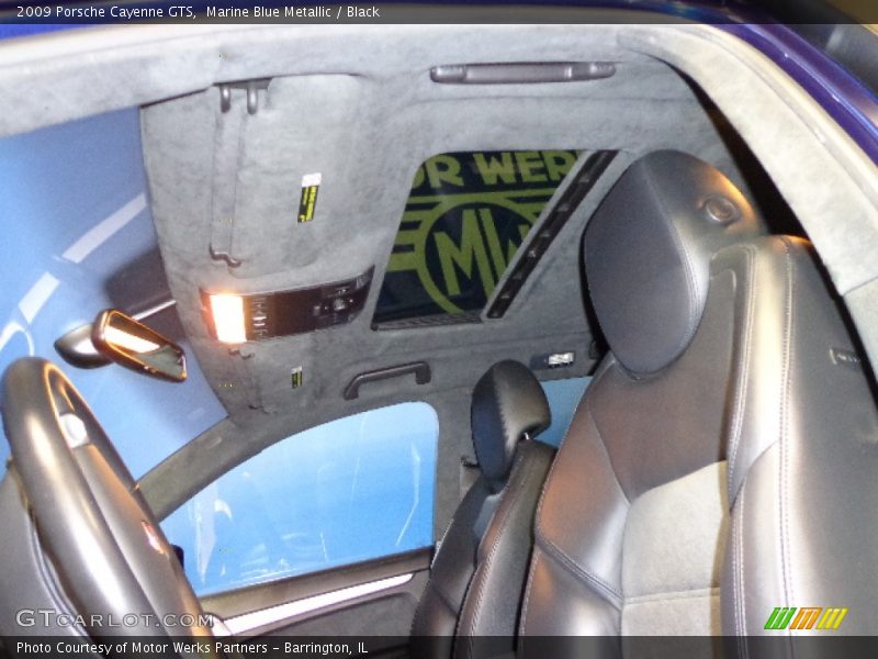 Marine Blue Metallic / Black 2009 Porsche Cayenne GTS