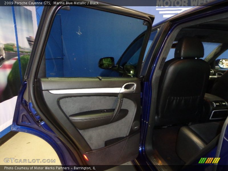 Marine Blue Metallic / Black 2009 Porsche Cayenne GTS