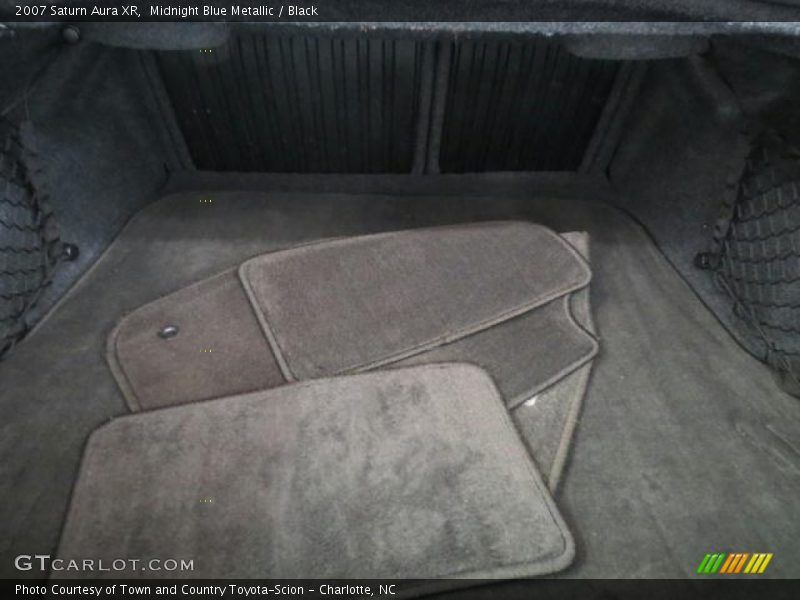 Midnight Blue Metallic / Black 2007 Saturn Aura XR