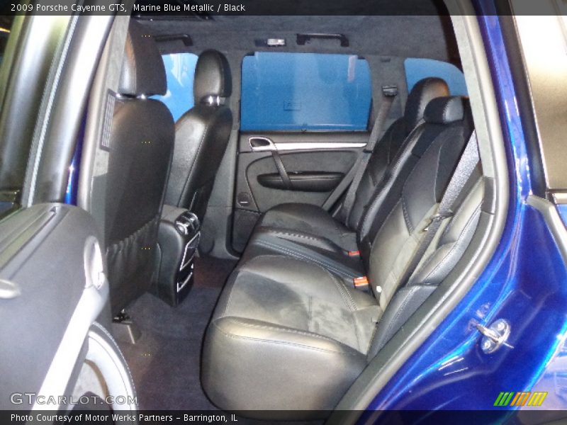 Marine Blue Metallic / Black 2009 Porsche Cayenne GTS