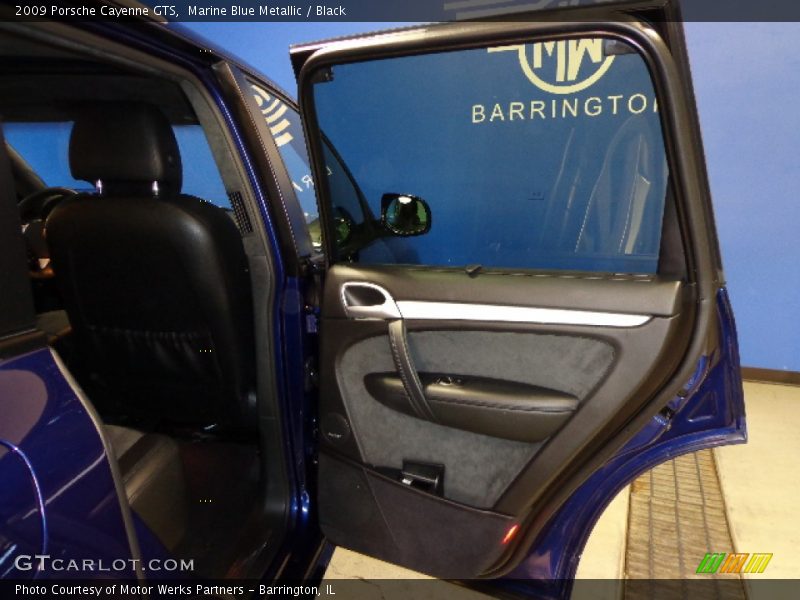 Marine Blue Metallic / Black 2009 Porsche Cayenne GTS
