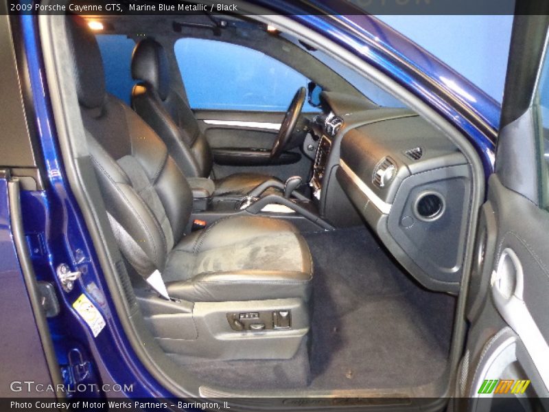 Marine Blue Metallic / Black 2009 Porsche Cayenne GTS
