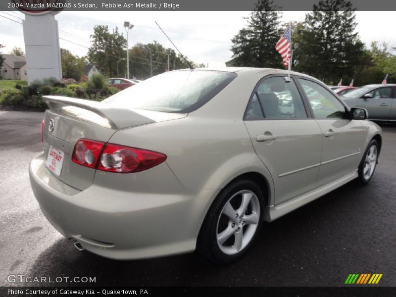 Pebble Ash Metallic / Beige 2004 Mazda MAZDA6 s Sedan