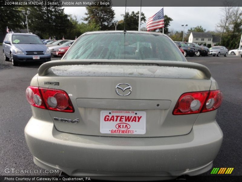 Pebble Ash Metallic / Beige 2004 Mazda MAZDA6 s Sedan