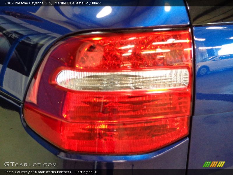 Marine Blue Metallic / Black 2009 Porsche Cayenne GTS