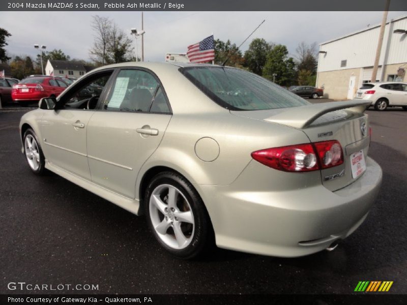 Pebble Ash Metallic / Beige 2004 Mazda MAZDA6 s Sedan