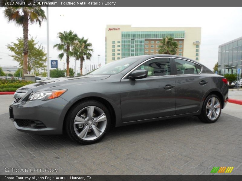 Polished Metal Metallic / Ebony 2013 Acura ILX 2.0L Premium