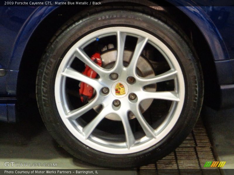 Marine Blue Metallic / Black 2009 Porsche Cayenne GTS