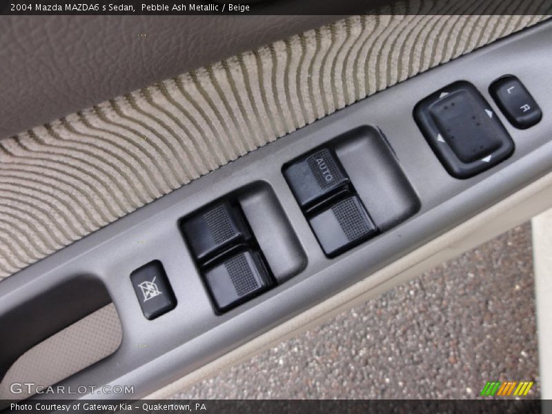 Pebble Ash Metallic / Beige 2004 Mazda MAZDA6 s Sedan