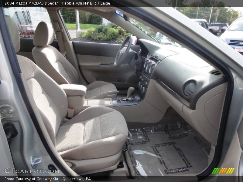 Pebble Ash Metallic / Beige 2004 Mazda MAZDA6 s Sedan