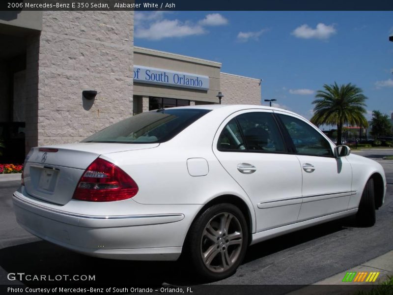 Alabaster White / Ash 2006 Mercedes-Benz E 350 Sedan