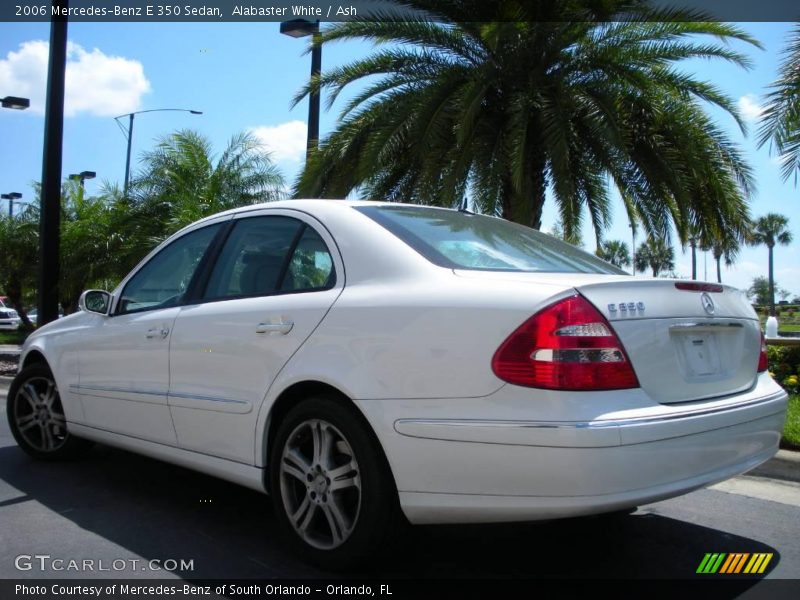 Alabaster White / Ash 2006 Mercedes-Benz E 350 Sedan