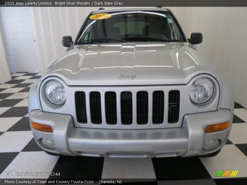 Bright Silver Metallic / Dark Slate Gray 2003 Jeep Liberty Limited