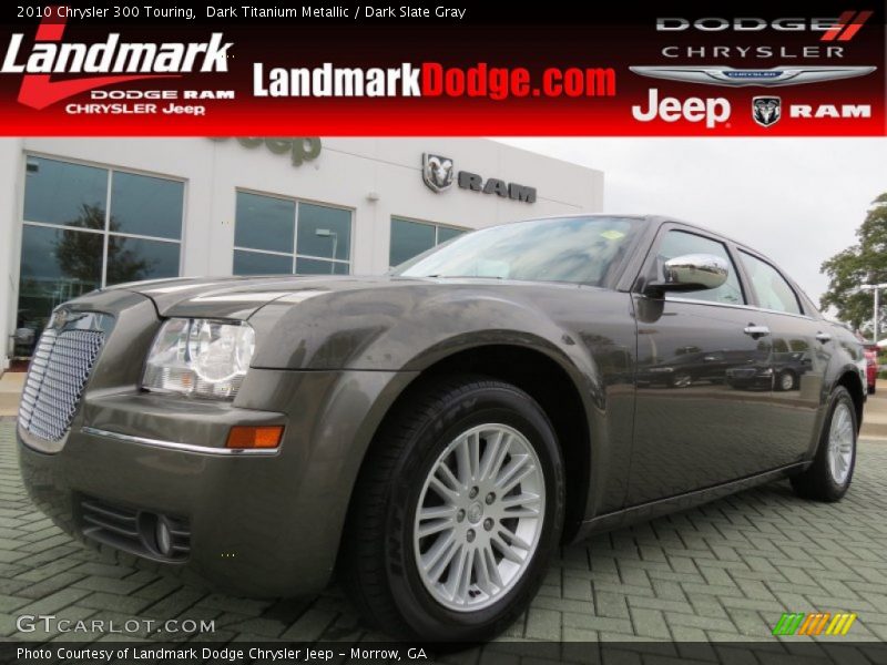 Dark Titanium Metallic / Dark Slate Gray 2010 Chrysler 300 Touring