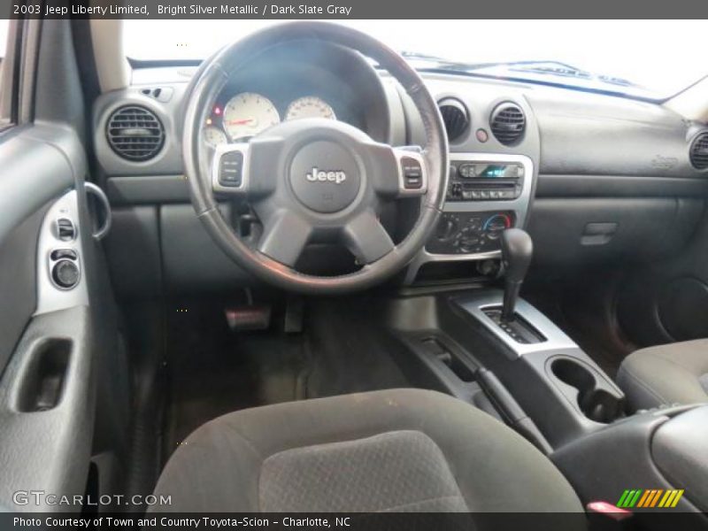 Bright Silver Metallic / Dark Slate Gray 2003 Jeep Liberty Limited
