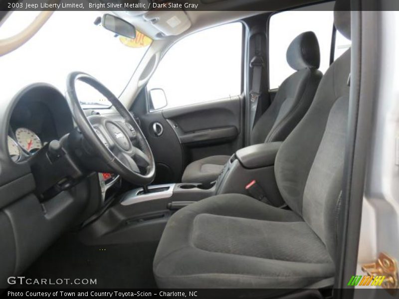Bright Silver Metallic / Dark Slate Gray 2003 Jeep Liberty Limited