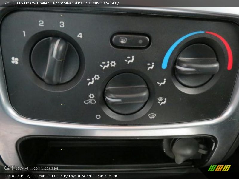 Bright Silver Metallic / Dark Slate Gray 2003 Jeep Liberty Limited