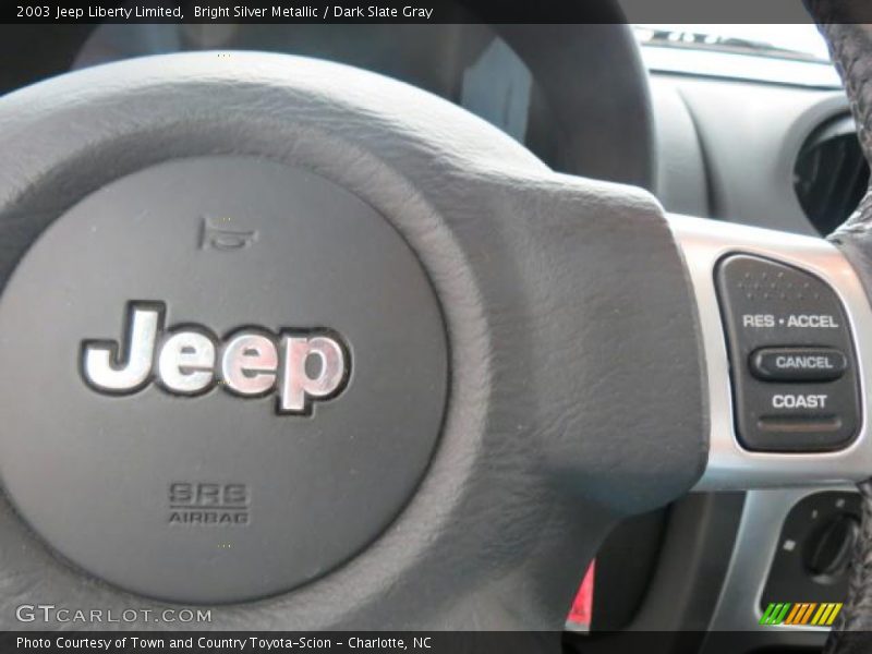 Bright Silver Metallic / Dark Slate Gray 2003 Jeep Liberty Limited