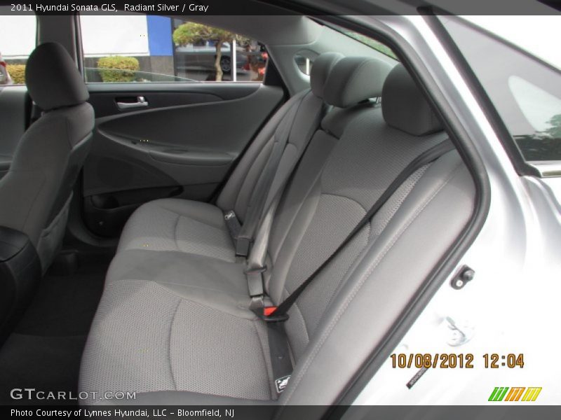 Radiant Silver / Gray 2011 Hyundai Sonata GLS