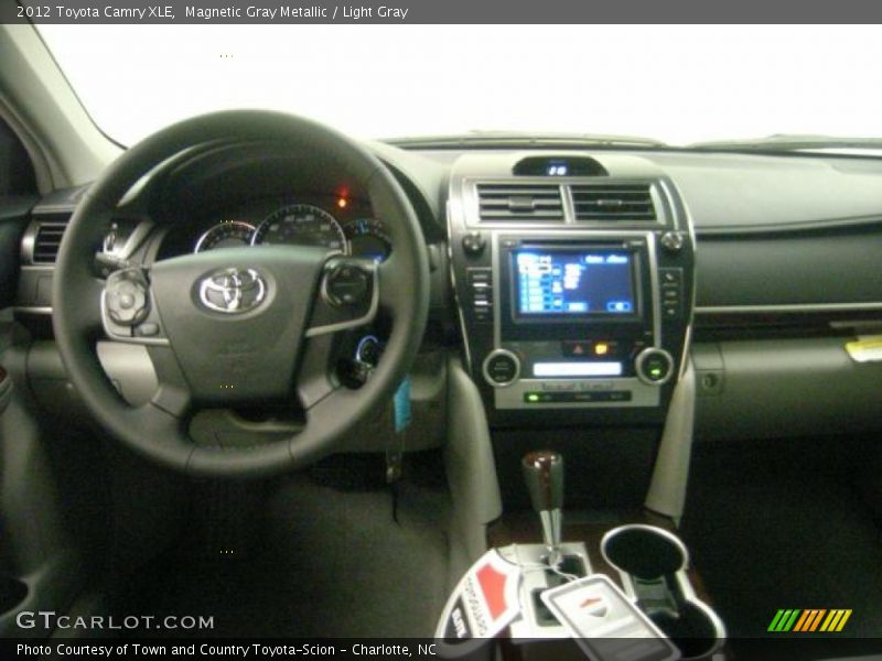 Magnetic Gray Metallic / Light Gray 2012 Toyota Camry XLE