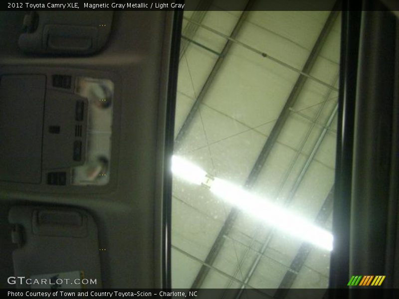 Magnetic Gray Metallic / Light Gray 2012 Toyota Camry XLE