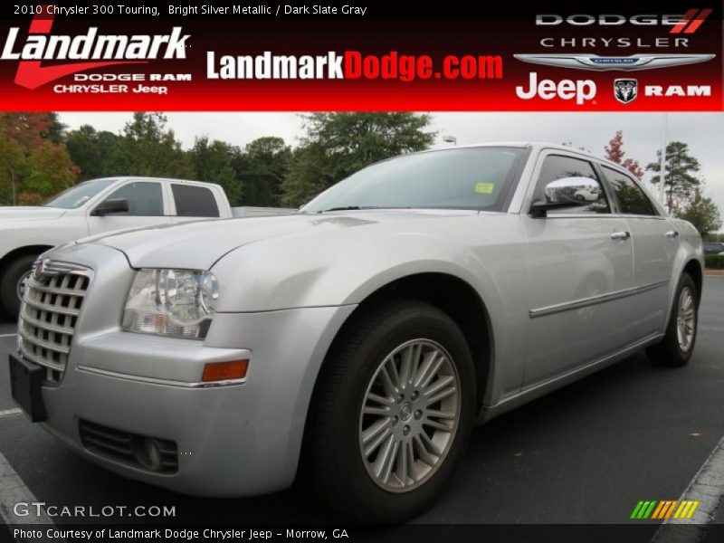 Bright Silver Metallic / Dark Slate Gray 2010 Chrysler 300 Touring