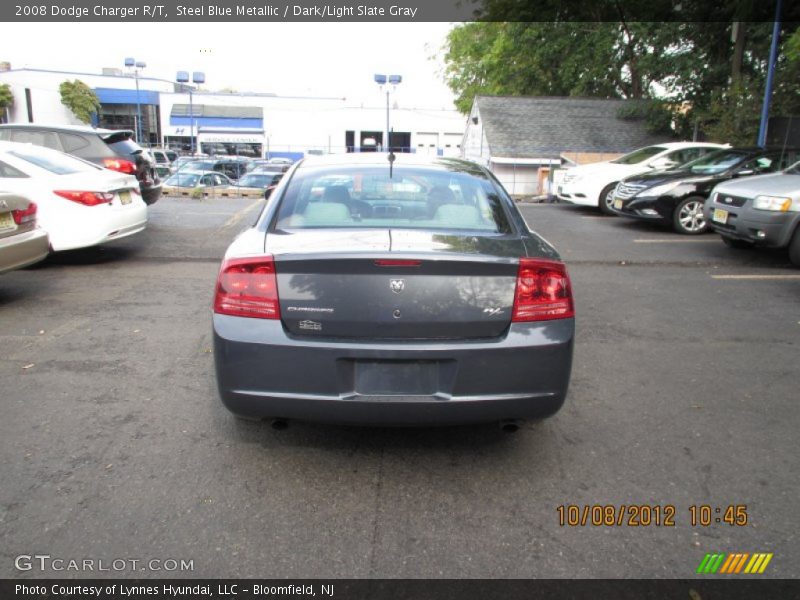 Steel Blue Metallic / Dark/Light Slate Gray 2008 Dodge Charger R/T