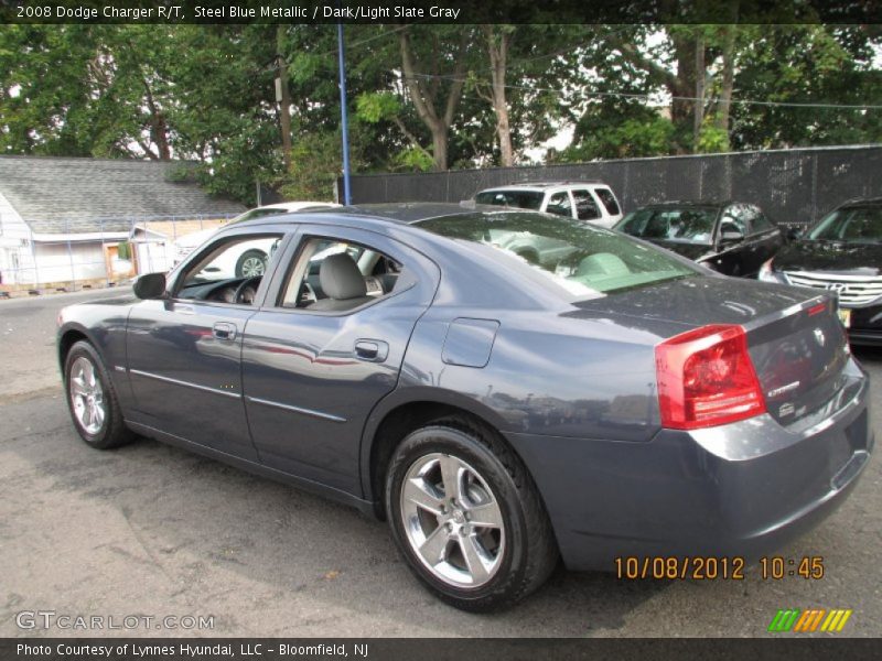 Steel Blue Metallic / Dark/Light Slate Gray 2008 Dodge Charger R/T