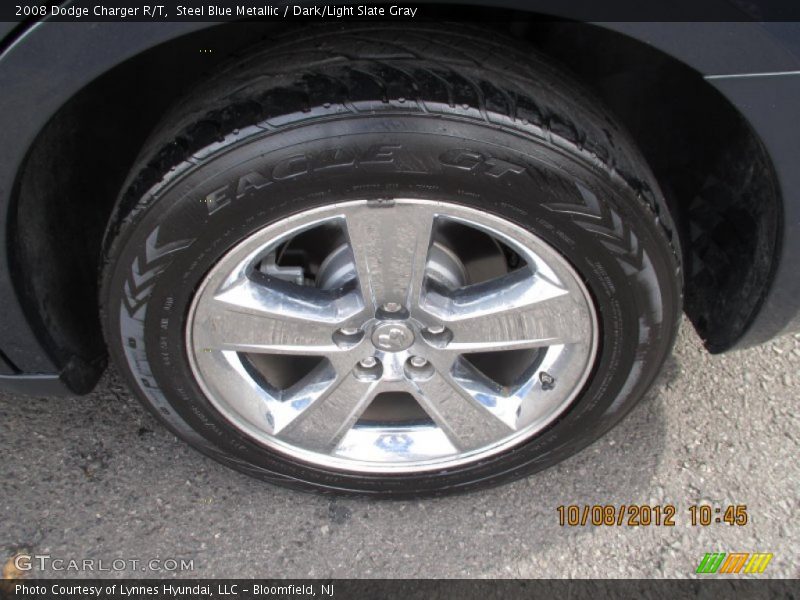 Steel Blue Metallic / Dark/Light Slate Gray 2008 Dodge Charger R/T