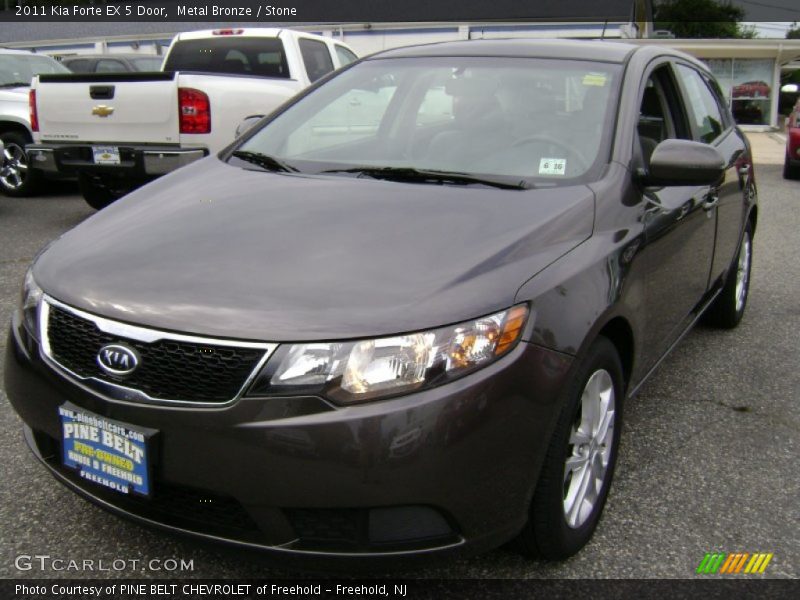 Metal Bronze / Stone 2011 Kia Forte EX 5 Door