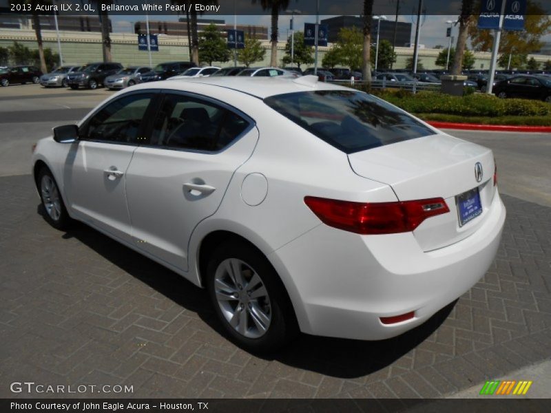 Bellanova White Pearl / Ebony 2013 Acura ILX 2.0L