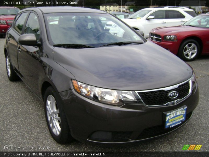 Metal Bronze / Stone 2011 Kia Forte EX 5 Door