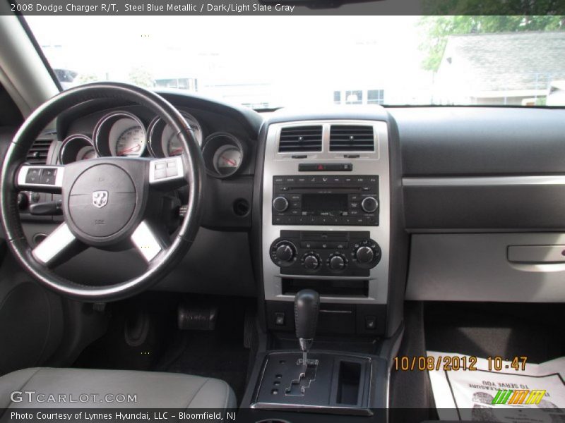 Steel Blue Metallic / Dark/Light Slate Gray 2008 Dodge Charger R/T