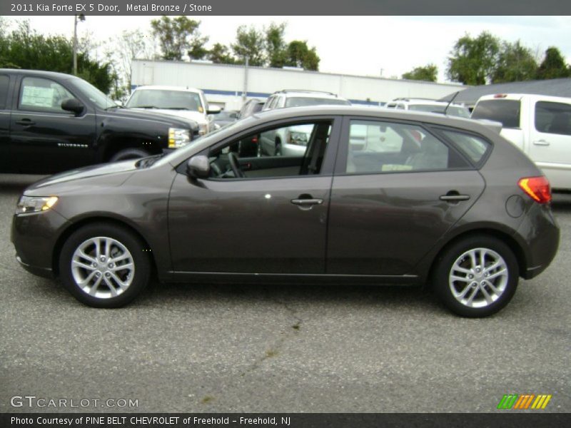 Metal Bronze / Stone 2011 Kia Forte EX 5 Door