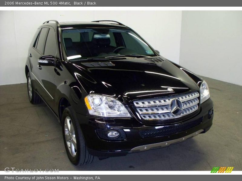 Black / Black 2006 Mercedes-Benz ML 500 4Matic
