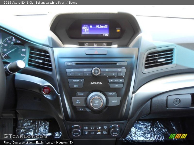 Bellanova White Pearl / Ebony 2013 Acura ILX 2.0L