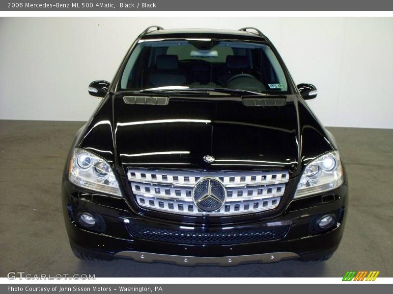 Black / Black 2006 Mercedes-Benz ML 500 4Matic