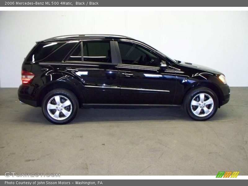 Black / Black 2006 Mercedes-Benz ML 500 4Matic